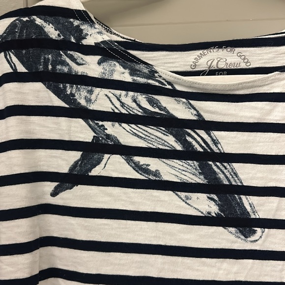 J. Crew Wildlife Conservation Society 🐋 Whale 🐋 Shirt - Picture 3 of 7